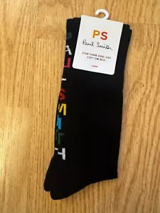 Paul Smith Men Classic vertical Logos Socks-NWT - Picture 1 of 4