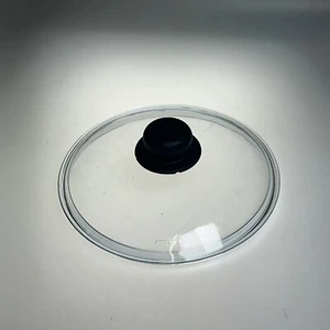 Cubierta Tapa Vidrio Redondo Transparente PYREX Mango Negro 24cm ENVÍO GRATUITO - Imagen 1 de 5