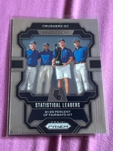 4254 2024 Panini Prizm LIV Golf Crushers GC Stats Leaders - Picture 1 of 1