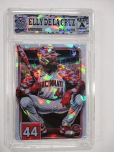 2025 Cincinnati SP/99 Camo Cruz Ice Refractor MLB Baseball cv6 rc - Foto 1 di 2
