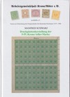 Druckplattenherstellung der 5 Pf.-Krone/Adler-Marke -- Arge-Literatur