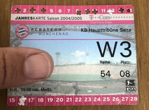 FC Bayern München Dauerkarten 93/94;99/2000;2000;2001;2003;2004;2004;2005 - Bild 1 von 6