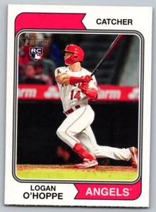 2023 Topps Heritage #318 Logan O'Hoppe Anaheim Angels Rookie - Picture 1 of 2