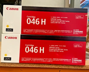 Genuine Canon CART046 Yellow Toner - Picture 1 of 1