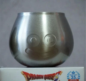 Dragon Quest Taza Acero Inoxidable Limo Conmemorativo Plata Cuadrado Enix Muy Popular - Imagen 1 de 9