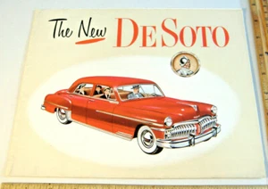 THE NEW DE SOTO ~ AUTOMOBILE BROCHURE ~ DES 5692 1000M-12-49 - Picture 1 of 9