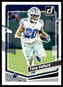 2023 Donruss Press Proof Blue Tony Pollard Dallas Cowboys #81 - Picture 1 of 2