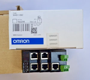OMRON W4S1-05C SWITCHING HUB -  NEU / OVP - worldwide shipping - Bild 1 von 4