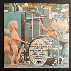 Woodstock Two~2LP Compilation~Joan Baez~Canned Heat~Jimi Hendrix~German IMPORT - Picture 1 of 3