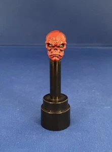Marvel Legends Male Head Custom Fodder 1/12 6" Hasbro Iron Red Skull Hydra 2016 - Picture 1 of 6