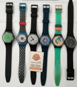 VTG Bundle 6x Swatch, Top Sail, Blackslash, Burglar, Tarot, Skychart, Spot Flash - Picture 1 of 10