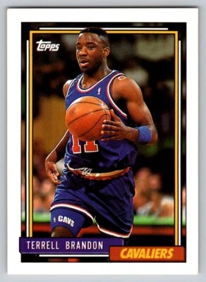 1992-93 Topps - #69 Terrell Brandon - Image 1 of 2