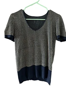 Rare Giorgio Armani Borgo 21 Designer Silk Blouse Vintage Preppy Classic - Picture 1 of 9