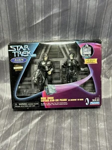 Star Trek Alien Series - Borg Drone and Captain Jean-Luc Picard 65173 Playmates - Picture 1 of 4