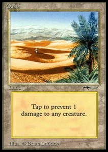 Oasis ~ Arabian Nights [ Excellent ] [ Magic MTG ] - Picture 1 of 1