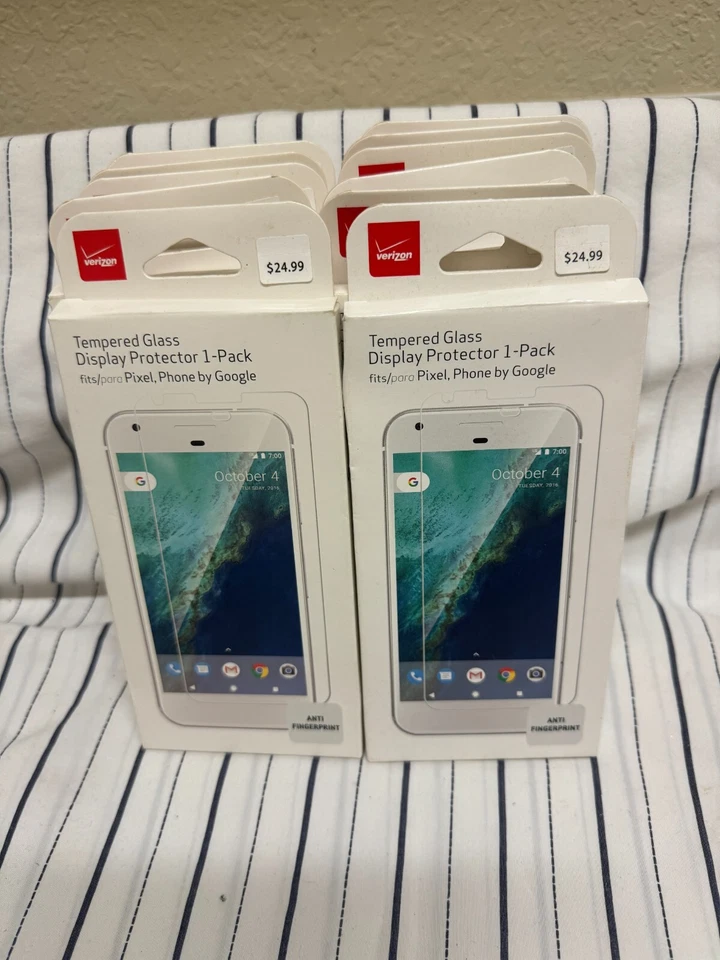Lot of 10 Verizon Tempered Glass Display Protector - Pixel Phone by Google - Image 1 of 2