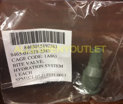 US Military REPLACEMENT BITE VALVE for Hydration TUBE System Foliage NIB
