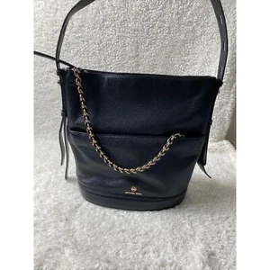 Bolso de Hombro MICHAEL KORS REESE Signature Grande CUERO NEGRO $358 Nuevo - Imagen 1 de 8