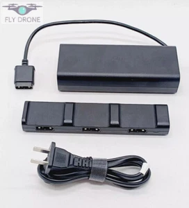 Cargador de batería de alimentación de CA para drone DJI FPV genuino con concentrador de batería - probado funcionando - Imagen 1 de 3
