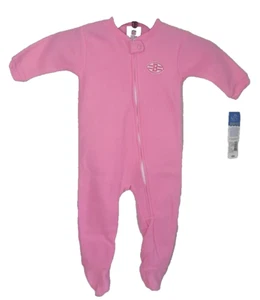 NFL Cleveland Browns Sleeper Size 6 - 9  Months Girls Full-Zip Footed Pajamas - Picture 1 of 8