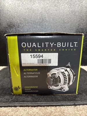 Quality Built  Alternator 15594. Fits 06-11 Chevy - 06-07 Monte CarloS Brand New - Image 1 of 4
