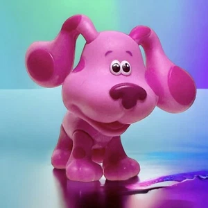 Blues Clues And You Magenta Pink Dog 2.5” Action Figure From 2 Pack Viacom 2019 - Picture 1 of 7