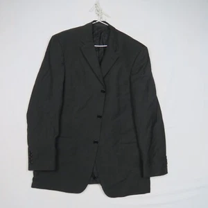 Hugo Boss Mens Suit Blazer Jacket 50(EU) 40(AU) Medium Black Stretch Wool Blend - Picture 1 of 9