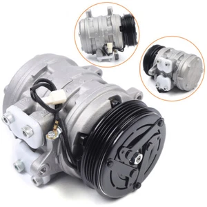Air Conditioner Compressor + Clutch For Geo Metro/Tracker Suzuki Swift/Sidekick - Picture 1 of 11