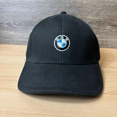 Gorra BMW Correa Trasera Negra Coches Carreras Talla Única Ajustable Exterior Foto 1 de 4