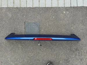 VAUXHALL MOKKA REAR TAILGATE SPOILER TRIM WITH BRAKE LIGHT 95978986 BLUE - Picture 1 of 5