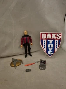 Star Trek The Next Generation Captain Jean-luc Picard Figure & Accessories TNG - Picture 1 of 4