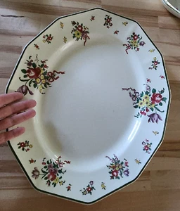 Royal Doulton Platte Old Leeds Sprays groß 16" - Vintage China - Bild 1 von 10