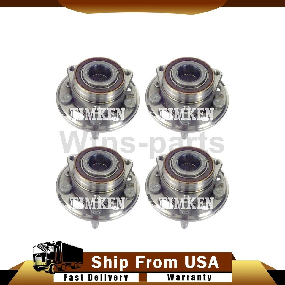 Conjunto de cojinete y buje de rueda delantera trasera para Chevrolet Impala Timken 2014 2015 Foto 1 de 4