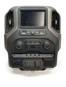 2020 CHEVY SILVERADO 2500 RADIO CONTROL PANEL DISPLAY SCREEN CLIMATE CONTROL OEM - Picture 1 of 19