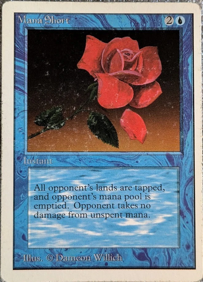 Mana Short Unlimited Medium Play, English - MTG - Image 1 of 2
