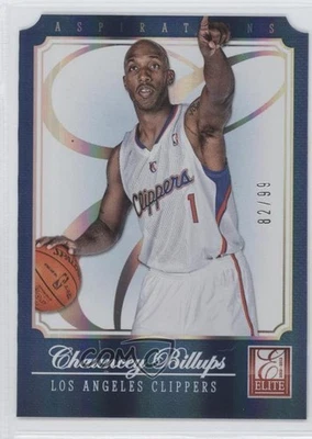 2012-13 Elite Aspirations Blue Die-Cut /99 Chauncey Billups #15 HOF - Image 1 of 2