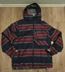 686 Aunthentic Venture Insulated Ski Snowboard Men's Jacket XL, Blue/Red/Gray  - Picture 1 of 16