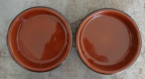 2 Cermer Terracotta Ramekins 4.74" - Picture 1 of 15