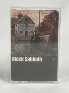 BLACK SABBATH Vintage Cassette Tape Self Titled (1970) Ozzy Wicked World - Picture 1 of 5