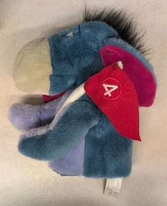 Copricapo mazza da golf peluche Disney Eeyore vintage #4 bandiera raro pulito! - Foto 1 di 8