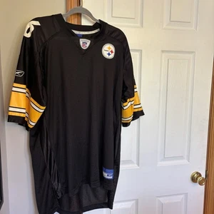 Mens NFL Pittsburgh Steelers XL Reebok #86 Equipment Short Sleeve Jersey Logo - Picture 1 of 24