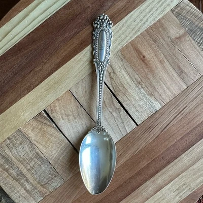 Vintage MW Shaw Place Soup Spoon 6 5/8" Flatware Heirloom 925 Sterling 37.7g - Image 1 of 4