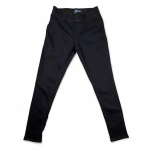 Old Navy Rockstar Mid Rise Indigo Rinse Jeggings Dark Denim Skinny Women 10 - Picture 1 of 5