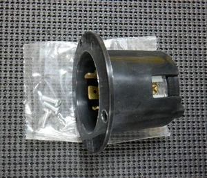 Cooper CWL2020FI Ingresso flangiato 20A 347/600V 3Ph 4P 4W Nema L20-20P AH6465 & 2465 - Foto 1 di 5