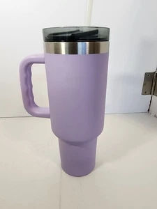 Vaso de acero inoxidable Ozark Trail 40 OZ con mango y tapa - lila - Imagen 1 de 4