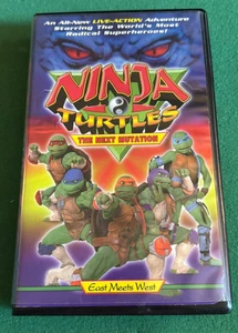 Ninja Turtles Next Mutation East Meets West Saban, Fox Kids, TMNT VHS + GRATIS DVD - Bild 1 von 2