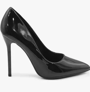 Where's That From decolte donna Kyra Patent tacco alto a punta TAGLIA UK 5 - Foto 1 di 3