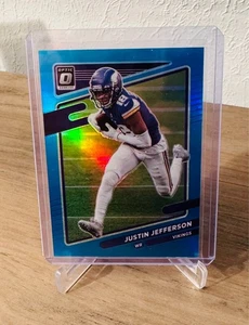 2021 Panini Donruss Optic Football Justin Jefferson /299 Minnesota Vikings - Bild 1 von 2