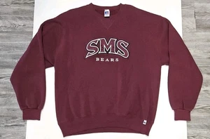 Russell Athletic Vintage SMS Missouri State Bears Crewneck Pullover Sweater Sz L - Picture 1 of 3