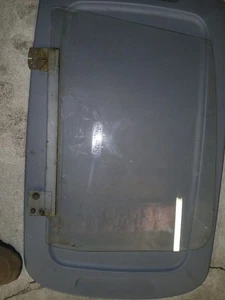 1963 Volkswagen VW bug door window glass clear factory piece DF - Picture 1 of 5